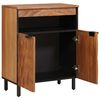 vidaXL Sideboard Acacia Brown Finish 60 x 33 x 75 cm Solid Mango Wood
