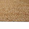 vidaXL Area Rug Beige 160 x 160 cm Jute