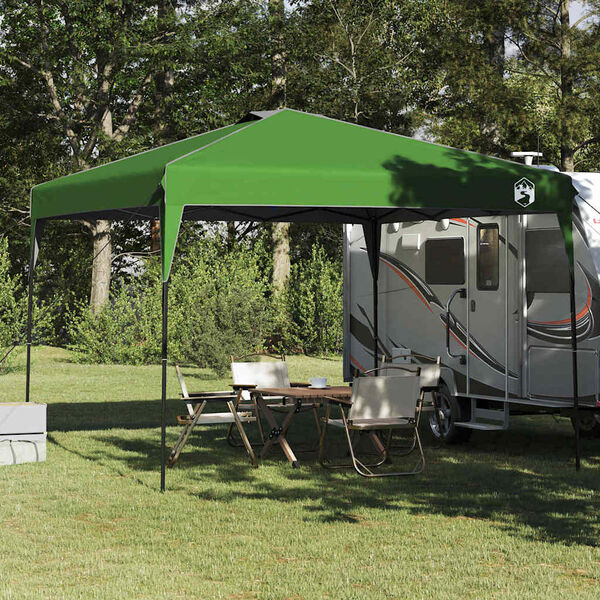 vidaXL Canopy Tent Manual Green 290 x 290 x 251 cm Fabric