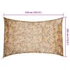 vidaXL Camouflage Net with Storage Bag 410x285 cm Sand