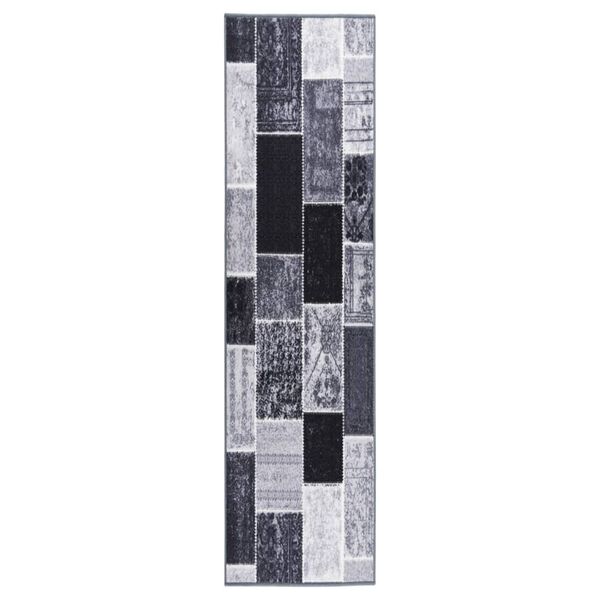 vidaXL Carpet Runner Grey 80x350 cm