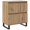 vidaXL Sideboard 2 pcs Artisan Oak 60 x 35 x 70 cm
