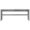 vidaXL TV Cabinet Concrete Grey 100 x 30 x 40 cm Engineered Wood