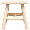 vidaXL Side Table 49x49x50 cm Solid Wood Spruce