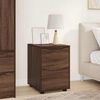 vidaXL Storage Cabinet Brown Oak 40 x 48 x 57 cm Engineered Wood