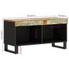 vidaXL TV Cabinet 85x33x43.5 cm Solid Wood Reclaimed