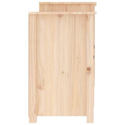 vidaXL Sideboard 164x37x68 cm Solid Wood Pine