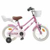 vidaXL Kids Bike 16 Inches for 4-6 Years Old Light Pink