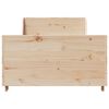 vidaXL Bed Frame without Mattress 75x190 cm Small Single Solid Wood Pine