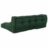 vidaXL Pallet Sofa Cushion Green Fabric