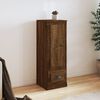 vidaXL Highboard Brown Oak 36x35.5x103.5 cm Engineered Wood