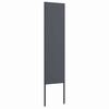 vidaXL Garden Privacy Screen Anthracite 32 x 140 cm Cold-rolled steel