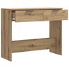 vidaXL Console Table Artisan Oak 90x36x75 cm Engineered Wood