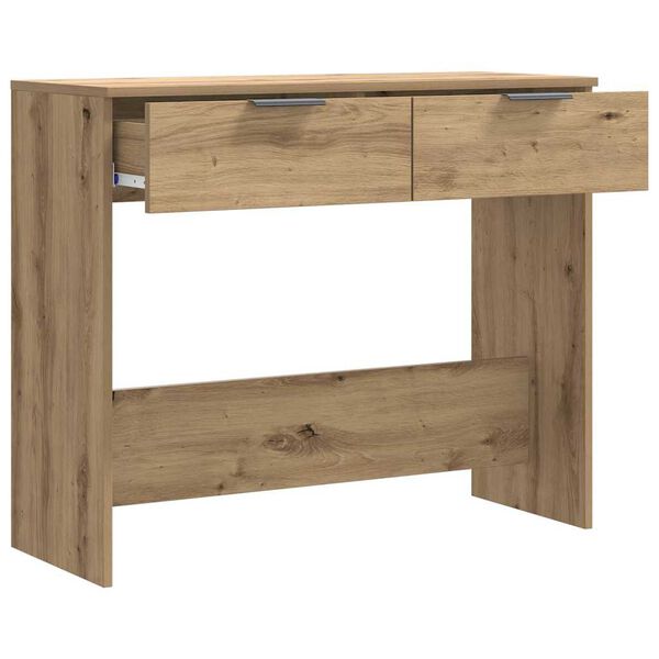 vidaXL Console Table Artisan Oak 90x36x75 cm Engineered Wood