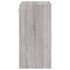 vidaXL TV Wall Cabinets 2 pcs Grey Sonoma 40.5x30x60 cm Engineered Wood