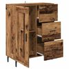 vidaXL Sideboard Old Wood 69.5 x 34 x 90 cm Engineered Wood and Iron