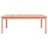 vidaXL Garden Table 121x82.5x45 cm Solid Wood Douglas