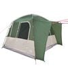 vidaXL Car Tent 4-Person Green Waterproof