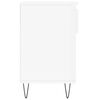 vidaXL Shoe Cabinet High Gloss White 102x36x60 cm Engineered Wood