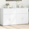 vidaXL Sideboards 2 pcs White 60x31x70 cm Engineered Wood