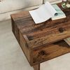 vidaXL Coffee Table Old Wood 80 x 46 x 35 cm Engineered Wood
