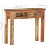 vidaXL Console Table 90.5x30x75cm Solid Acacia Wood and Reclaimed Wood