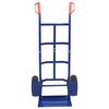 vidaXL Hand Trolley Blue and Red 57 x 46 x 113 cm Steel