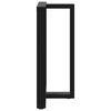 vidaXL Bar Table Legs T-Shaped&nbsp;2 pcs Black 60x35x(90-91) cm Steel