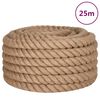 vidaXL Jute Rope 25 m Long 36 mm Thick