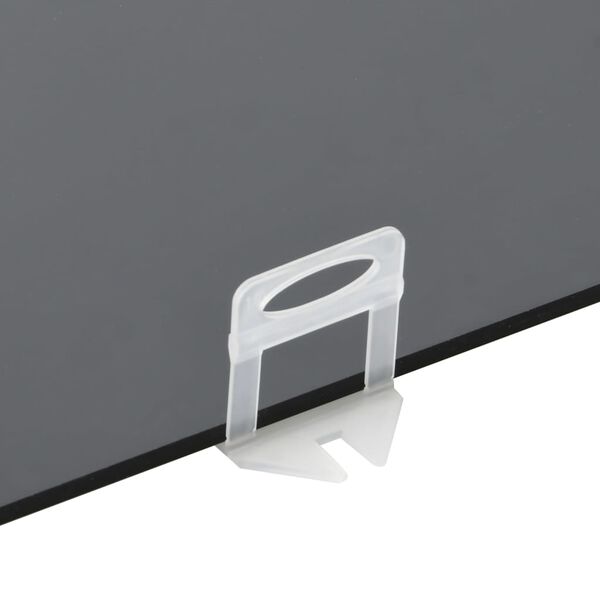 vidaXL Tile Levelling Clips 2500 pcs 1.5 mm
