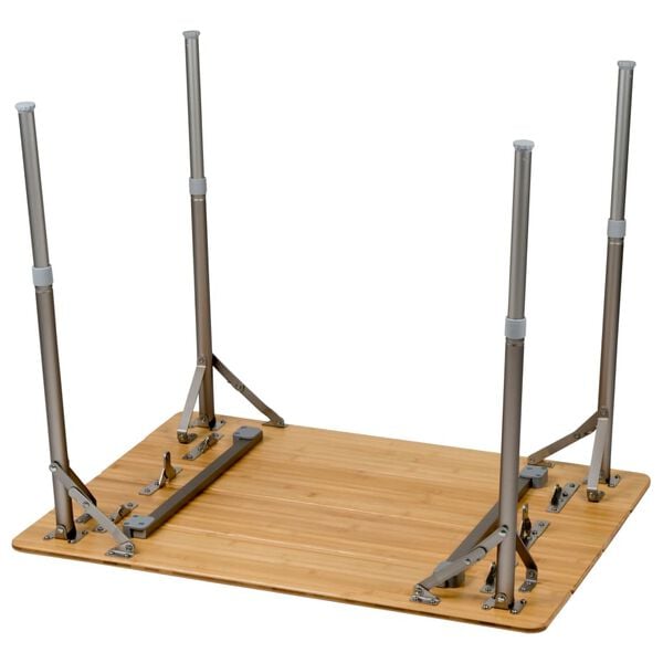 Bo-Camp Folding Camping Table Suffolk 80x60 cm Bamboo