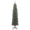 vidaXL Artificial Christmas Tree with 300 LEDs with Stand Green 210 cm