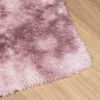 vidaXL Shaggy Rug High Pile NAVARRA Dusty Pink 80x150 cm Polyester