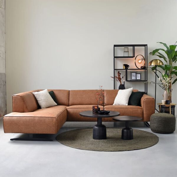 LABEL51 Carpet Jute Round 150x150 cm XL Army