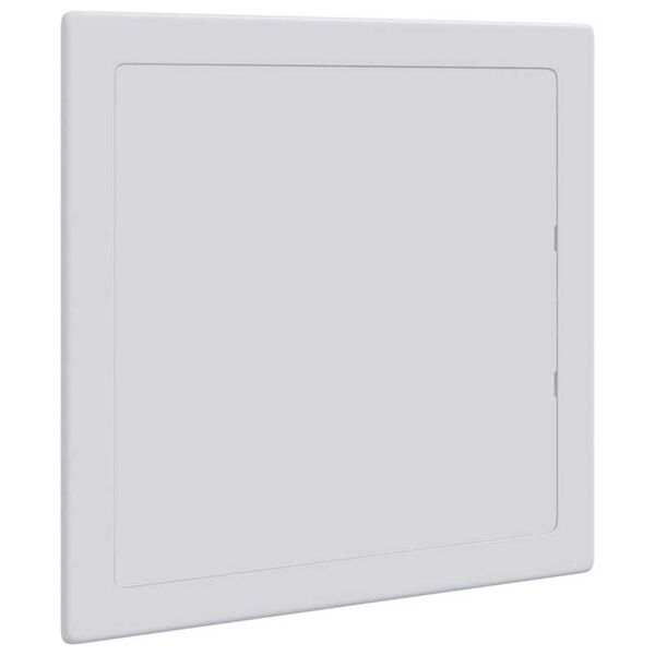 vidaXL Access Panels 2 pcs White 20 x 20 cm ABS Plastic