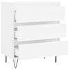 vidaXL Sideboard White 60x35x70 cm Engineered Wood