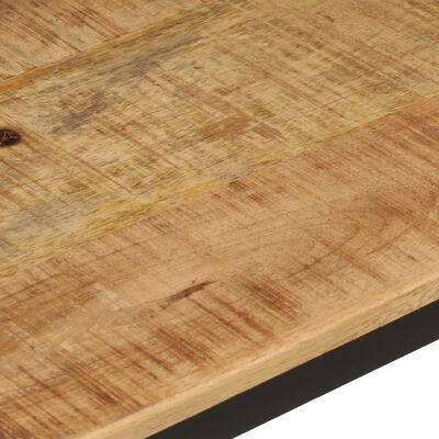 vidaXL Wall Shelf 40x30x32 cm Solid Wood Mango and Iron