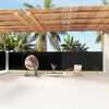 vidaXL Retractable Side Awning Black 160x1200 cm