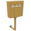 vidaXL Toilet Cistern with Bottom Water Inlet 3/6 L Curry