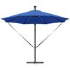 vidaXL Cantilever Banana Parasol Azure blue 294 x 294 x 248 cm