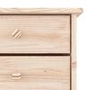 vidaXL Shoe Cabinet ALTA 77x35x96 cm Solid Wood Pine