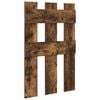 vidaXL Wall-Mounted Coat Rack Wall-mounted Smoked oak 65 x 3 x 100 cm