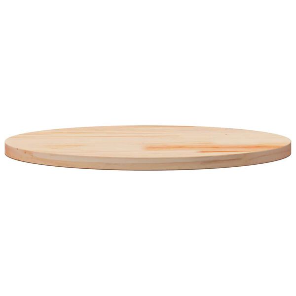 vidaXL Table Top Round &Oslash;60x3 cm Solid Wood Pine