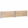 vidaXL Garden Planter 100x100 cm Solid Wood Pine