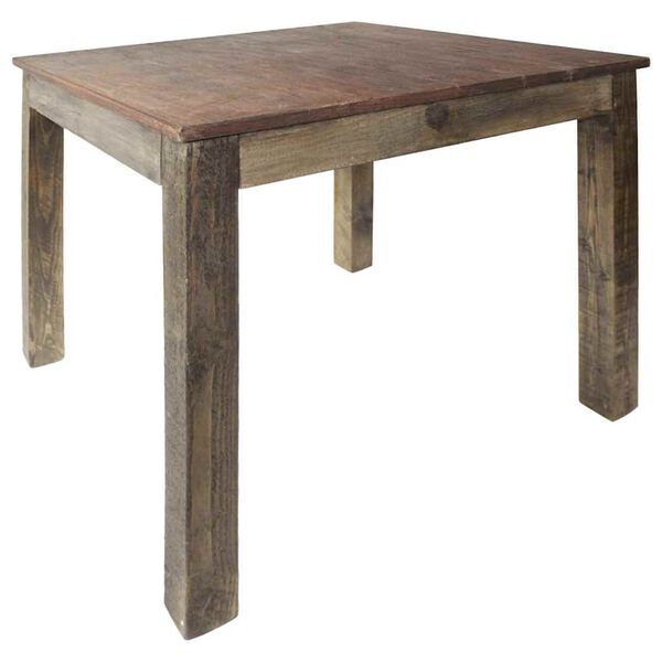 vidaXL Dining Table Mixed Recycled Wood 82x80x76 cm