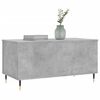 vidaXL Coffee Table Concrete Grey 90x44.5x45 cm Engineered Wood