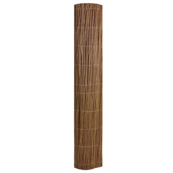 vidaXL Willow Fence Natural 140 x 500 cm Willow