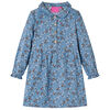 Kids' Dress with Long Sleeves Petrol 116