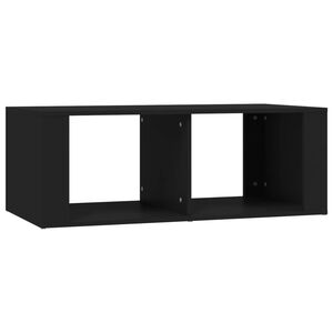 vidaXL Coffee Table Black 100x50x36 cm Engineered Wood