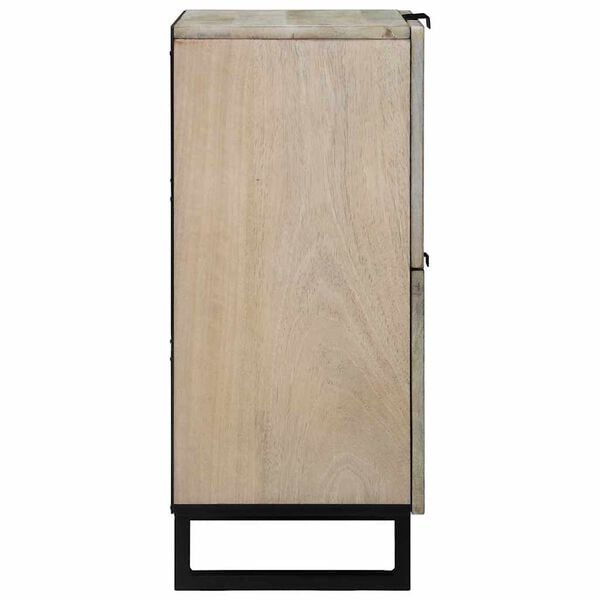 vidaXL Media Storage Cabinets & Racks White and Black 60 x 33 x 75 cm